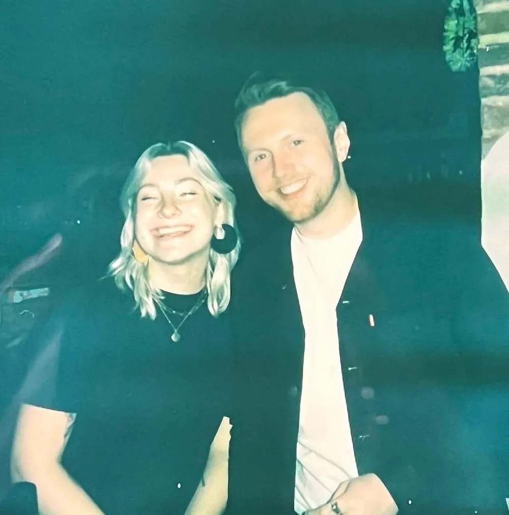 The couple together.