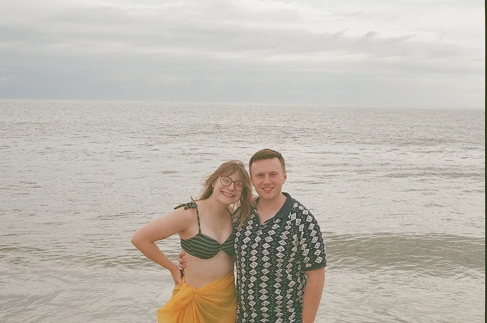 The couple together.